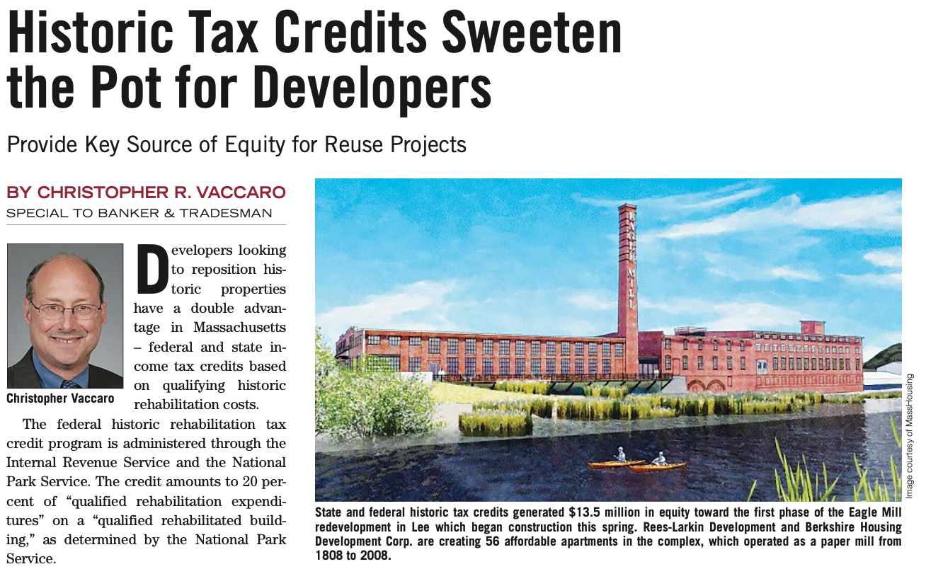 Historic Tax Credits Sweeten the Pot for Developers